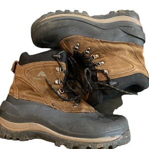Ozark Trails hiking boots high top size 9 leather style MNOT 4390502 insulated